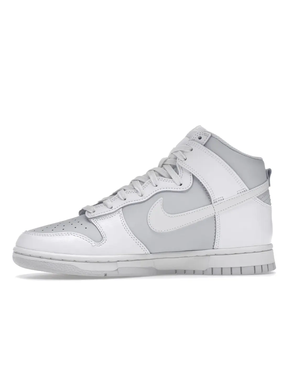 Мужские кроссовки с высоким верхом Nike Dunk High — изображение 3 из 4, белый/платиновый