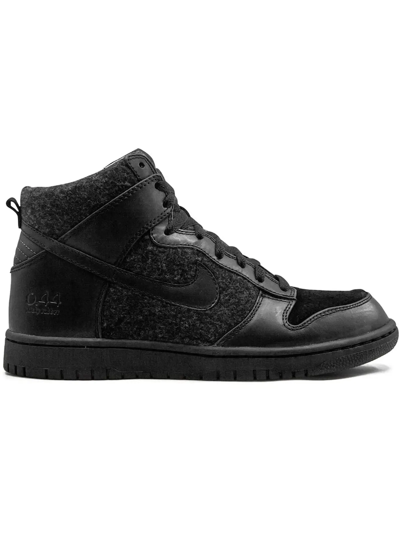 Мужские кроссовки с высоким верхом Nike Dunk High Supreme Nike — изображение 1 из 1, черный/черный