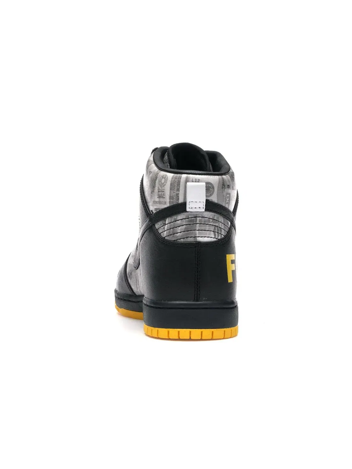 Мужские кроссовки Lifestyle с высоким верхом Nike Dunk High Supreme TZ — изображение 4 из 4, черный/черный