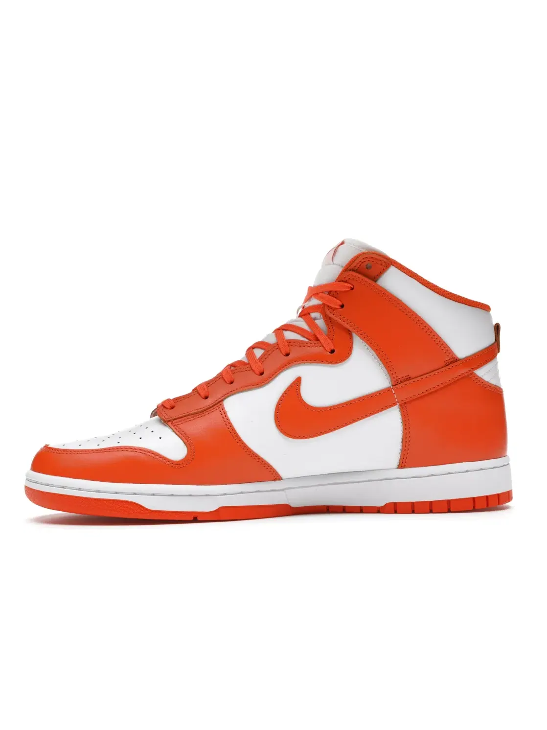 Мужские кроссовки с ретро-дизайном Nike Dunk High Syracuse Nike — изображение 3 из 4, белый/оранжевый