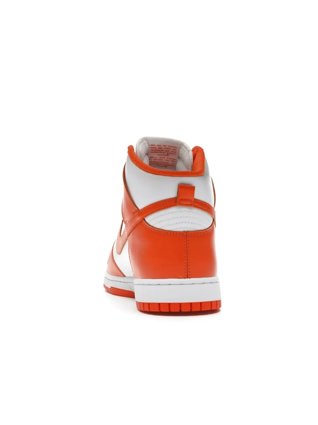 Мужские кроссовки с ретро-дизайном Nike Dunk High Syracuse Nike — изображение 4 из 4, белый/оранжевый