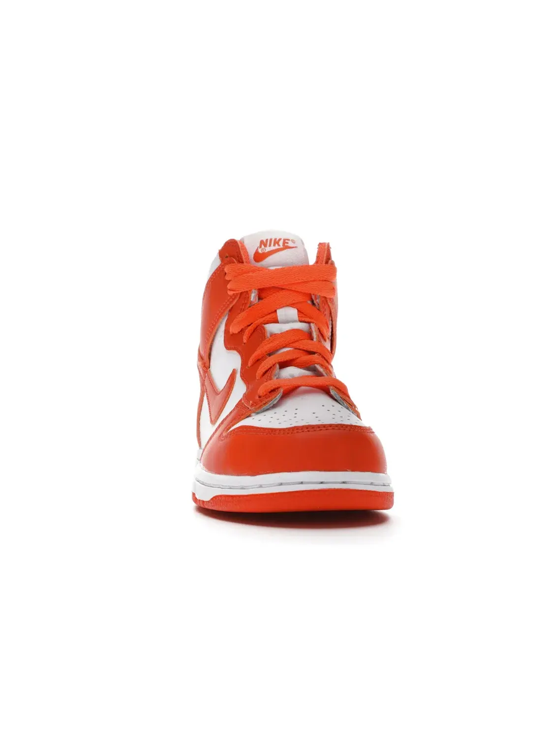 Детские кроссовки для дошкольников Nike Dunk High Nike — изображение 2 из 4, белый/оранжевый