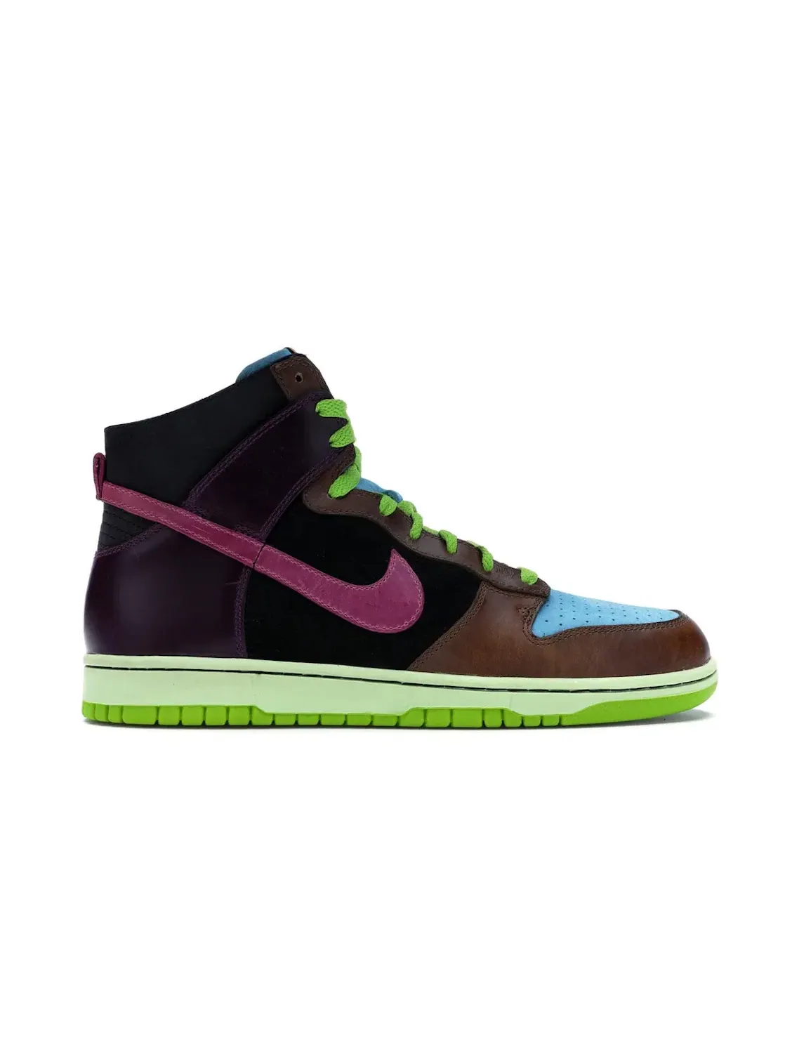Мужские кроссовки Lifestyle Nike Dunk High — изображение 1 из 4, синий/-черный