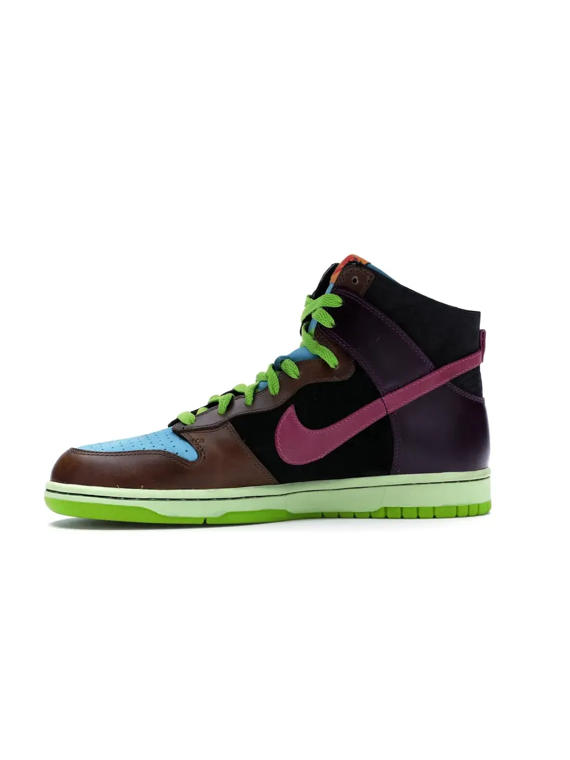 Мужские кроссовки Lifestyle Nike Dunk High — изображение 3 из 4, синий/-черный