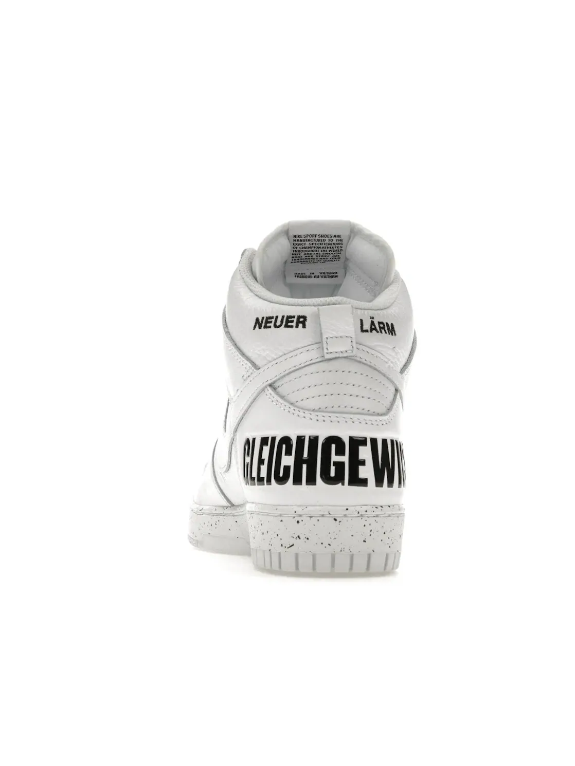 Мужские кроссовки Lifestyle Nike Dunk High — изображение 4 из 4, белый/белый-черный