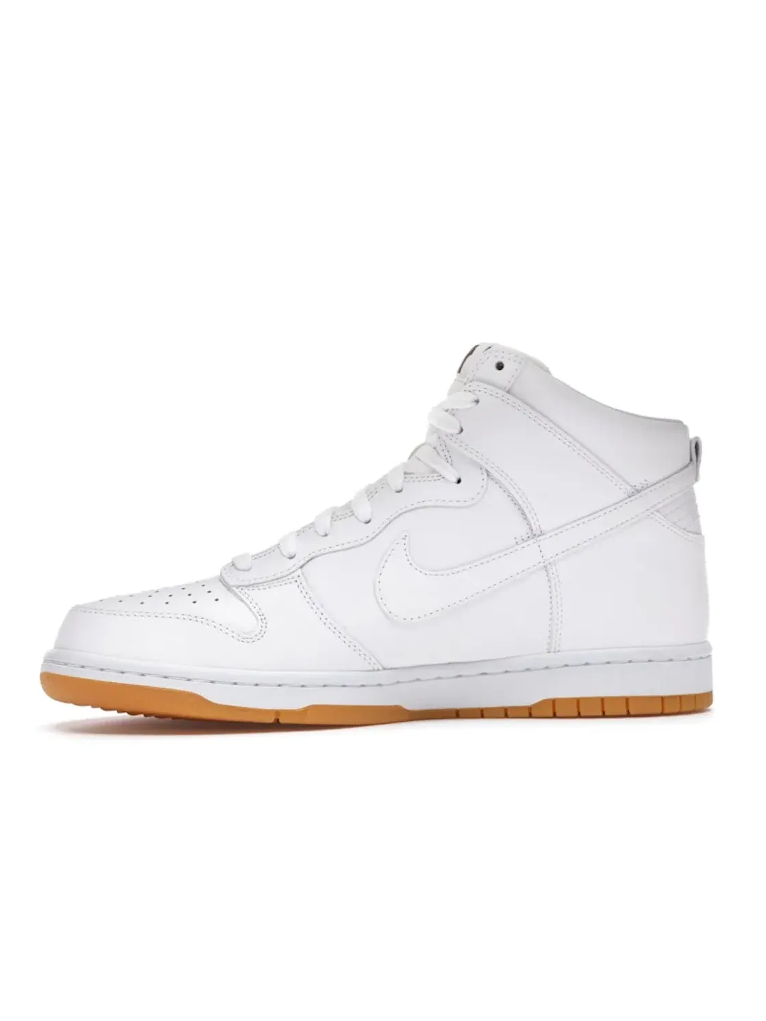 Мужские кроссовки Lifestyle Nike Dunk High — изображение 3 из 4, белый/белый