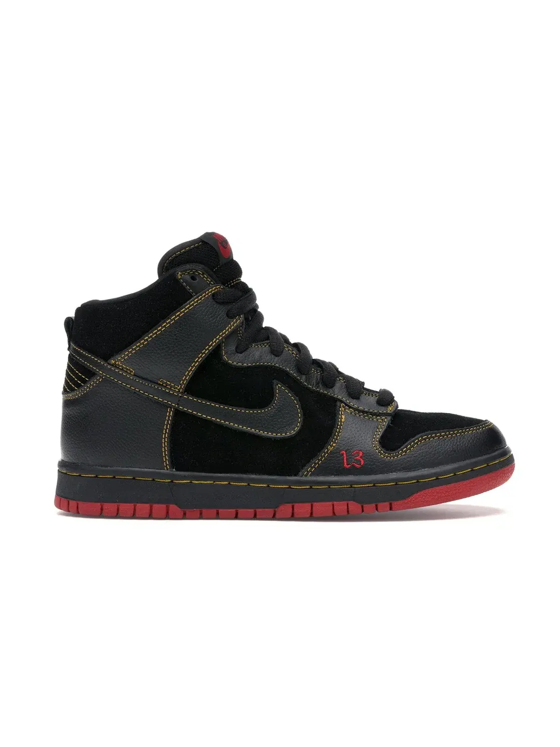 Мужские кроссовки Lifestyle Nike Dunk High — изображение 1 из 4, черный/черный
