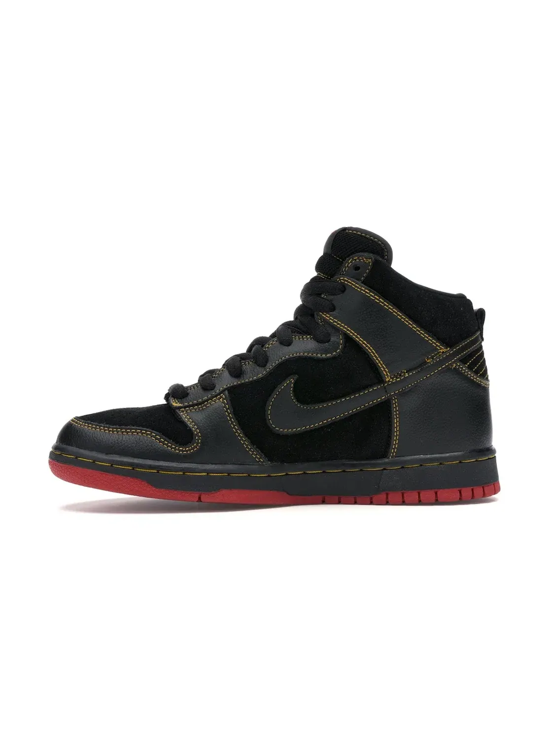 Мужские кроссовки Lifestyle Nike Dunk High — изображение 3 из 4, черный/черный