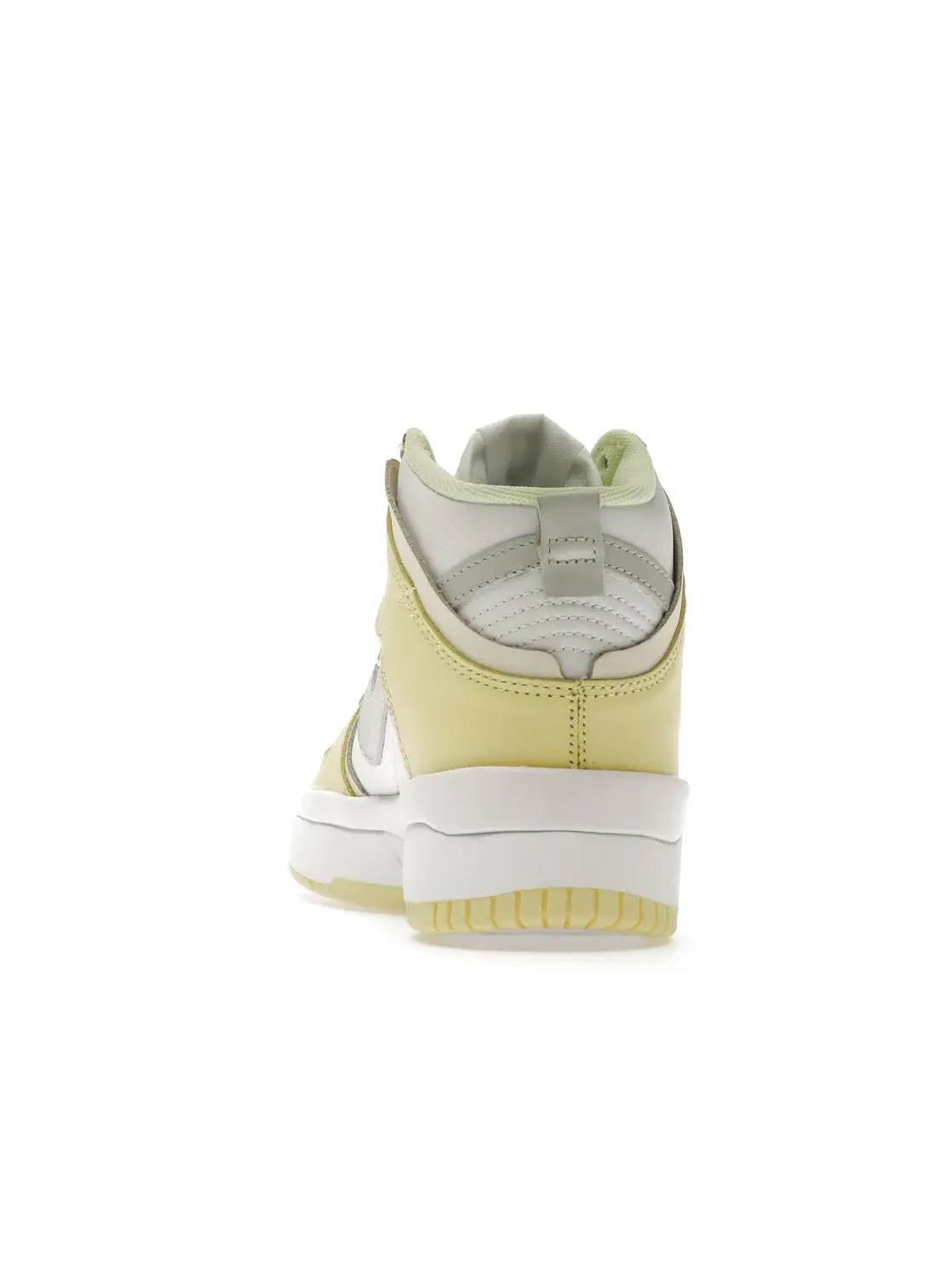 Женские кроссовки высокие с брендовым дизайном Nike Dunk High Up — изображение 4 из 4, белый