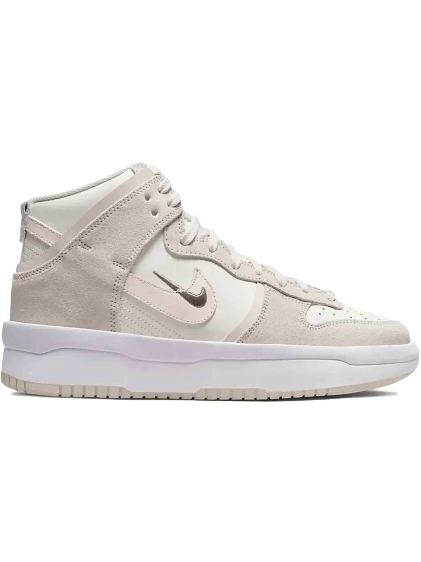 Женские кроссовки с высоким силуэтом Nike Dunk High Up — изображение 1 из 1, светлый розовый