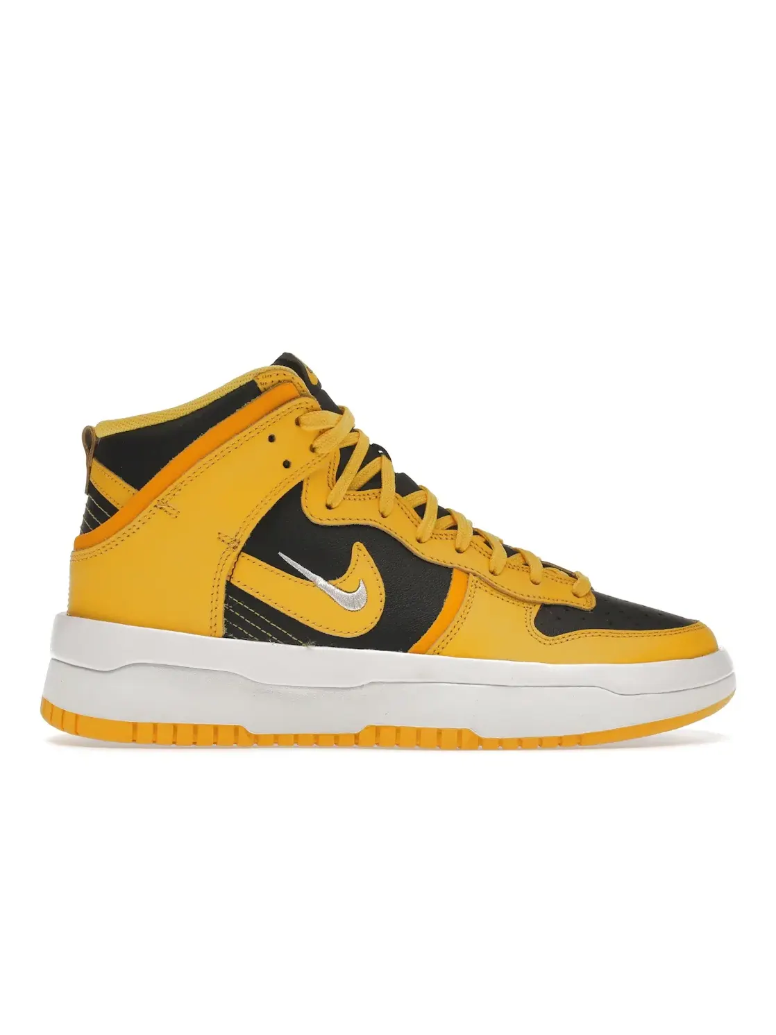 Женские кроссовки с высоким верхом Nike Dunk High Up — изображение 1 из 4, черный/золотистый/белый