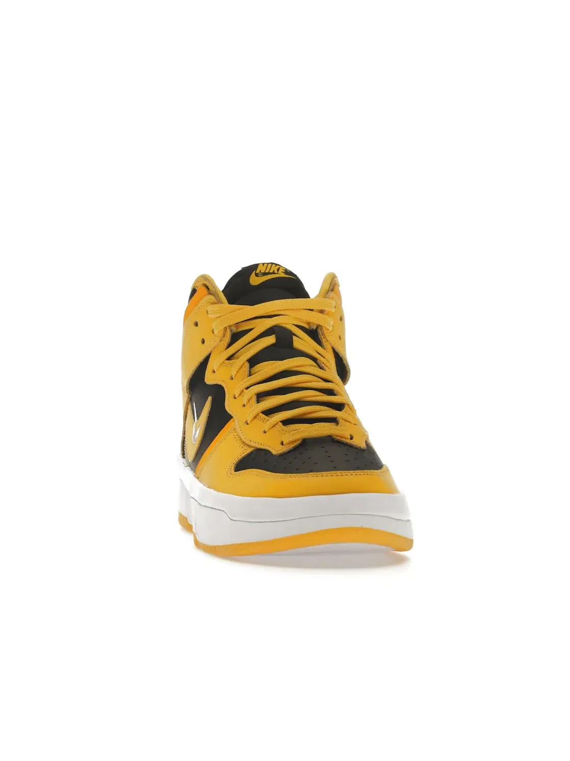 Женские кроссовки с высоким верхом Nike Dunk High Up — изображение 2 из 4, черный/золотистый/белый