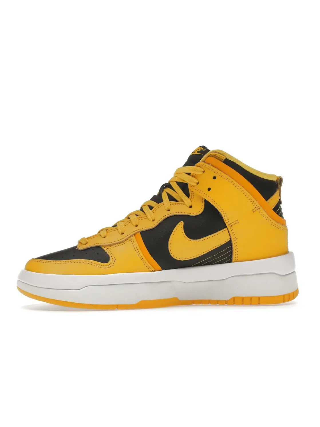 Женские кроссовки с высоким верхом Nike Dunk High Up — изображение 3 из 4, черный/золотистый/белый