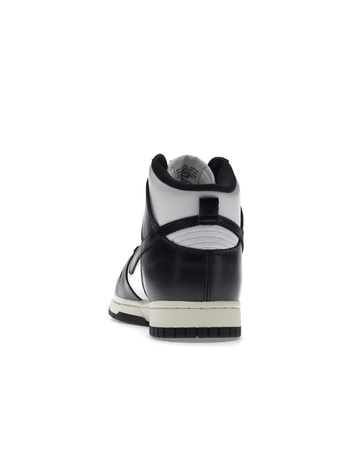 Женские кроссовки кожаные Nike Dunk High — изображение 4 из 4, белый/черный/кремовый