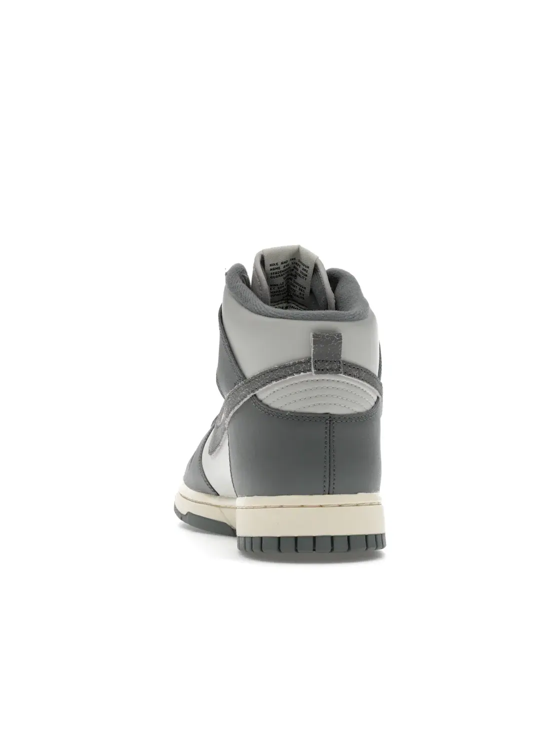 Мужские кроссовки высокие ретро-выпуск Nike Dunk High — изображение 4 из 4, светлый/серый--оранжевый