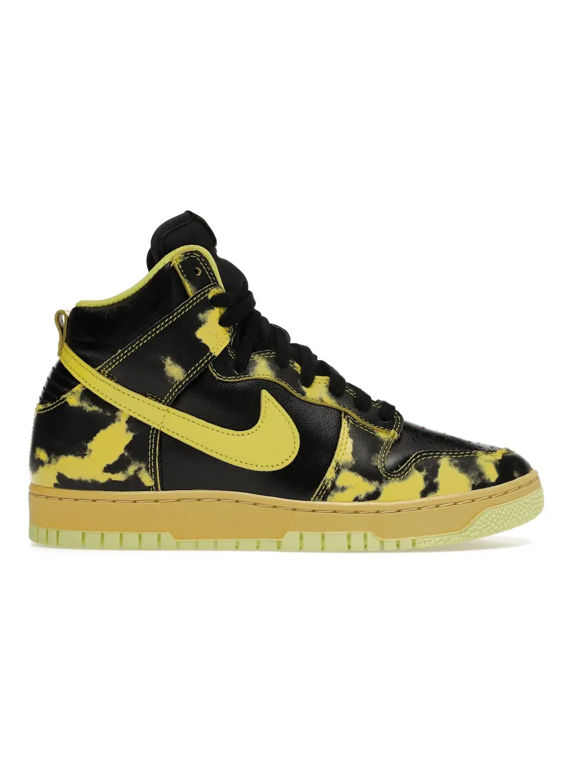 Мужские кроссовки с эффектом состаривания Nike Dunk High 1985 SP — изображение 1 из 4, черный/желтый