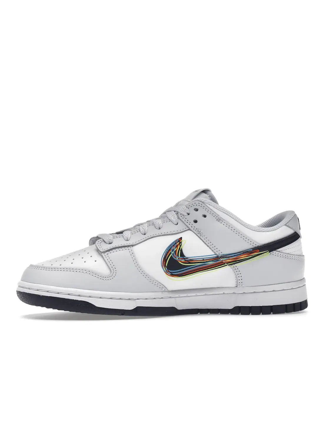 Мужские кроссовки Lifestyle Nike Dunk Low — изображение 3 из 4, белый/синий