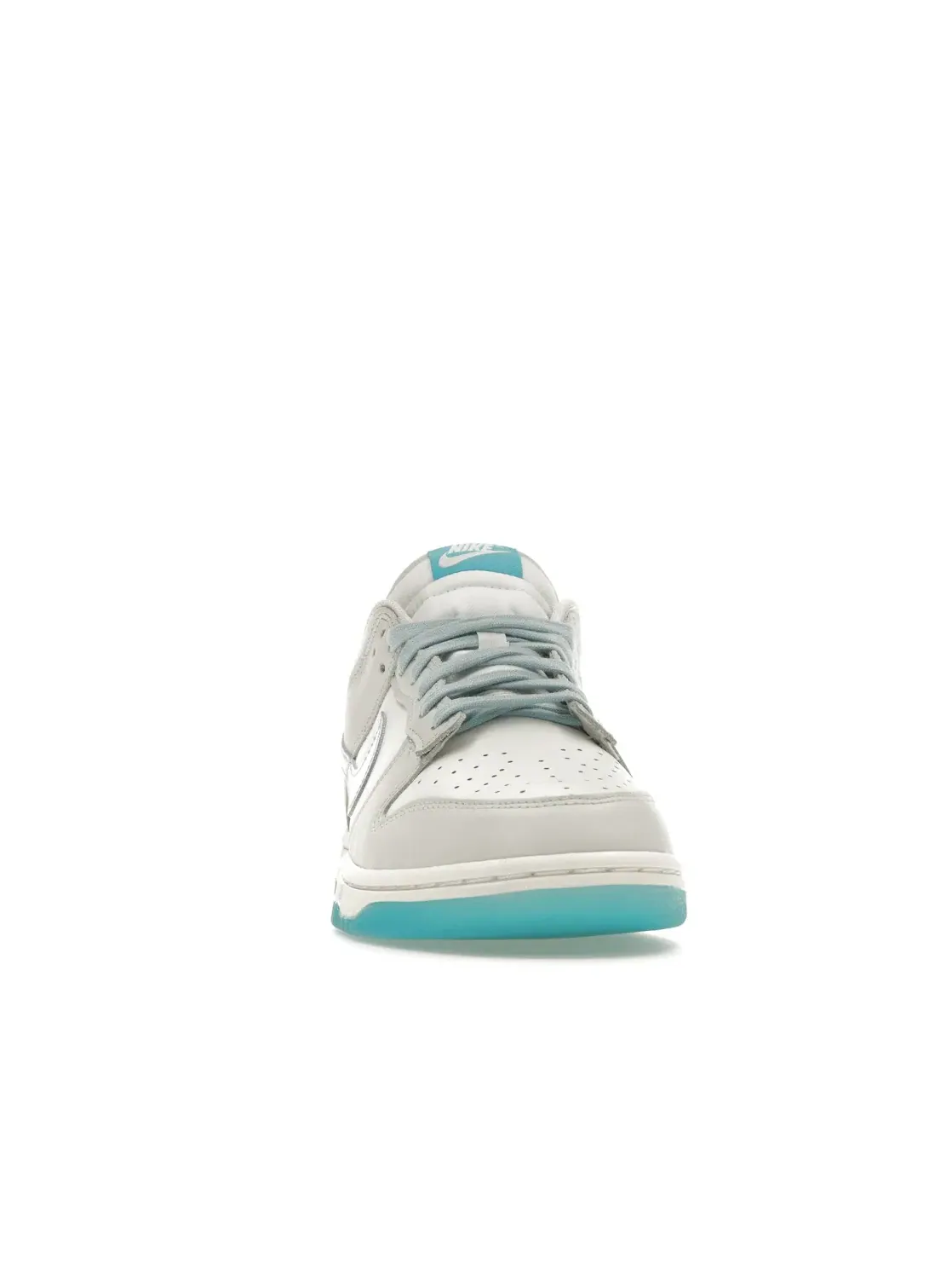 Мужские кроссовки с контрастными вставками Nike Dunk Low Nike — изображение 2 из 4, белый