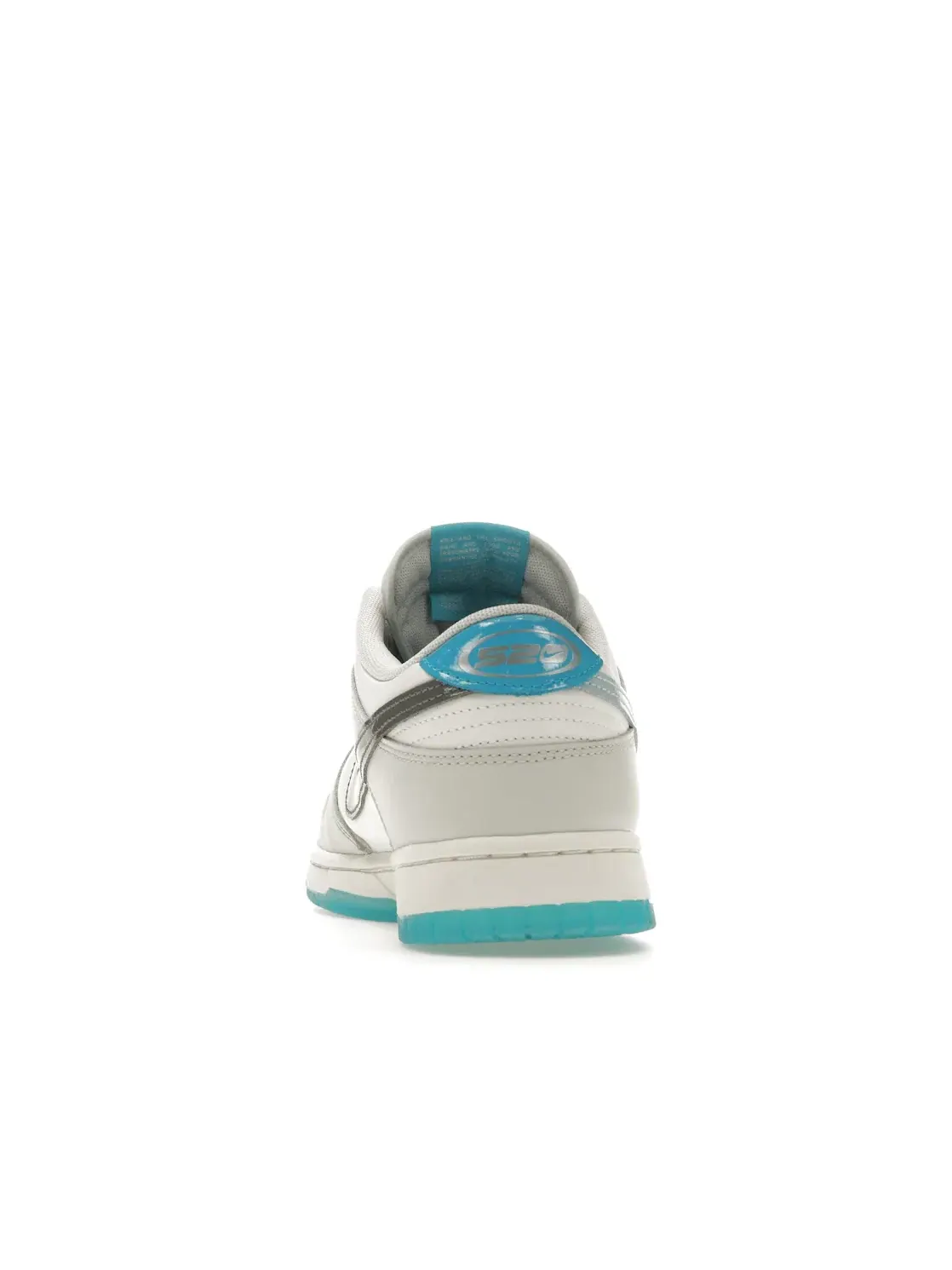 Мужские кроссовки с контрастными вставками Nike Dunk Low Nike — изображение 4 из 4, белый