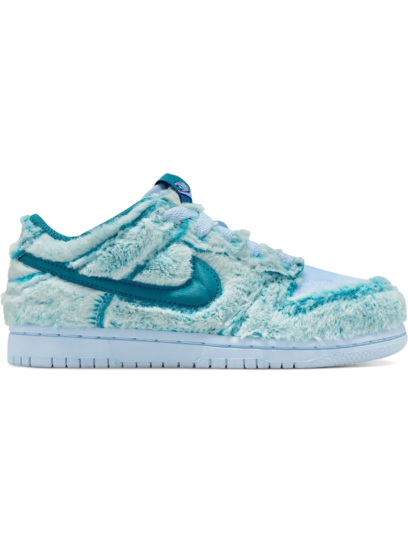 Детские кроссовки с низким силуэтом Nike Dunk Low Abominable Snowman Nike — изображение 1 из 1, синий/белый/зеленый