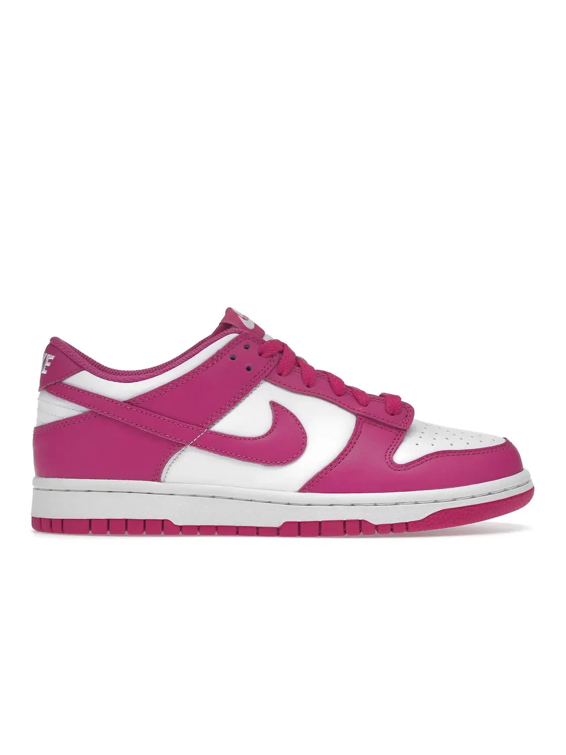 Детские кроссовки с низким профилем Nike Dunk Low — изображение 1 из 4, белый