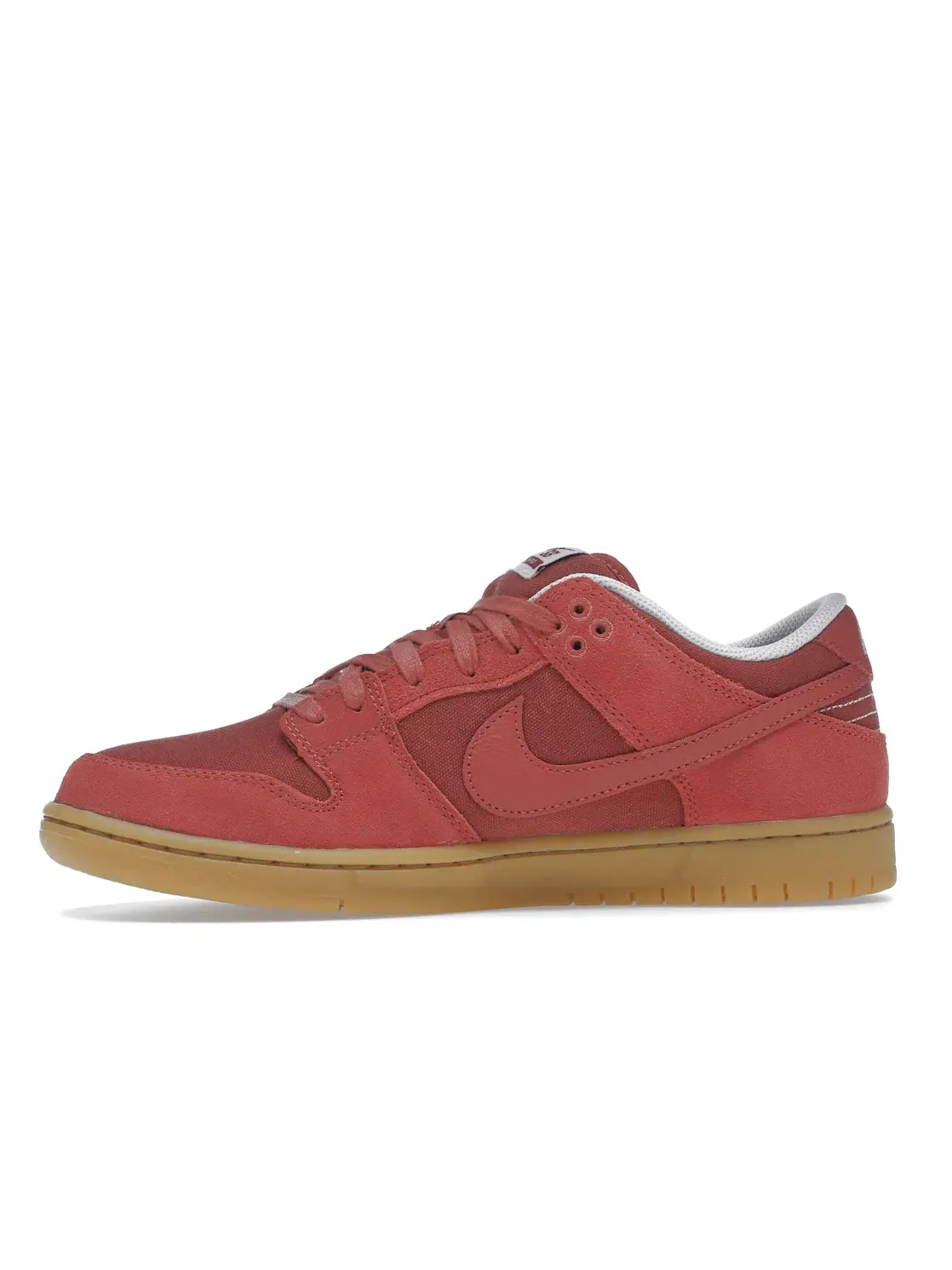 Мужские кроссовки с замшевым верхом Nike SB Dunk Low Nike — изображение 3 из 4, красный