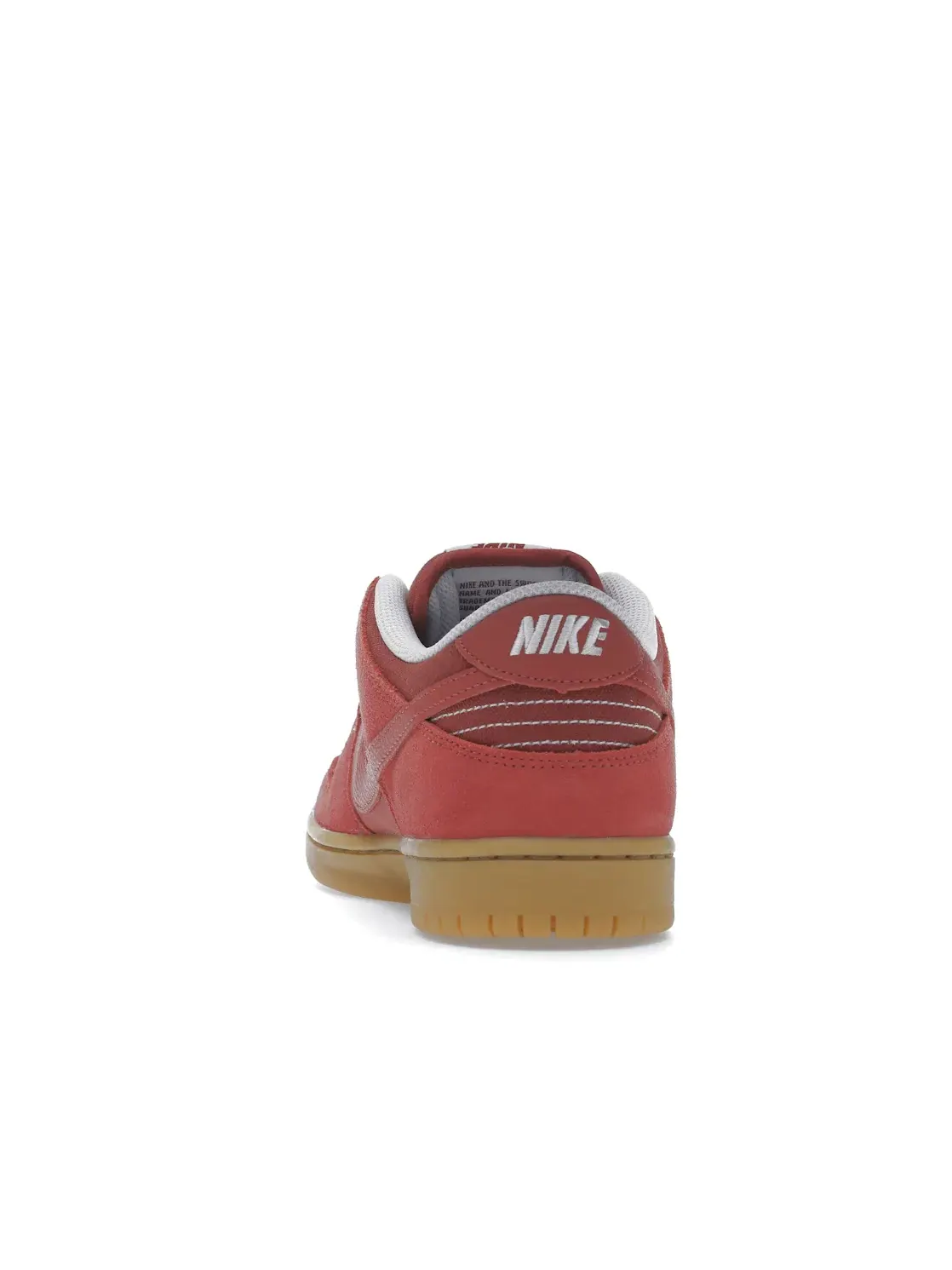 Мужские кроссовки с замшевым верхом Nike SB Dunk Low Nike — изображение 4 из 4, красный
