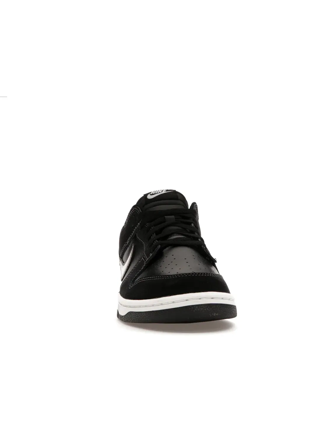 Мужские кроссовки с кожаным верхом Nike Dunk Low — изображение 2 из 4, черный/белый