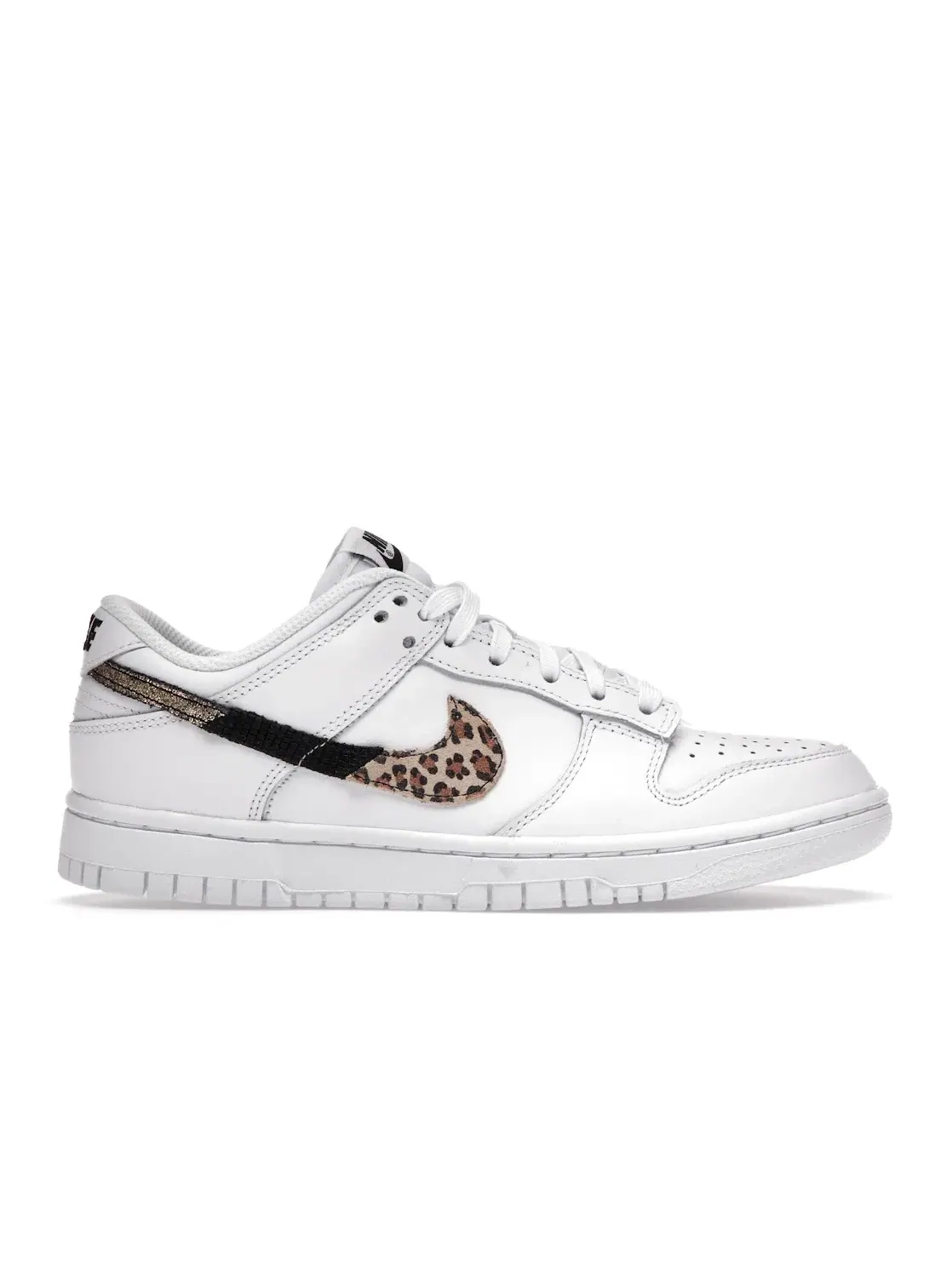 Женские кроссовки с принтом Nike Dunk Low SE Primal White — изображение 1 из 4, белый/мульти--белый