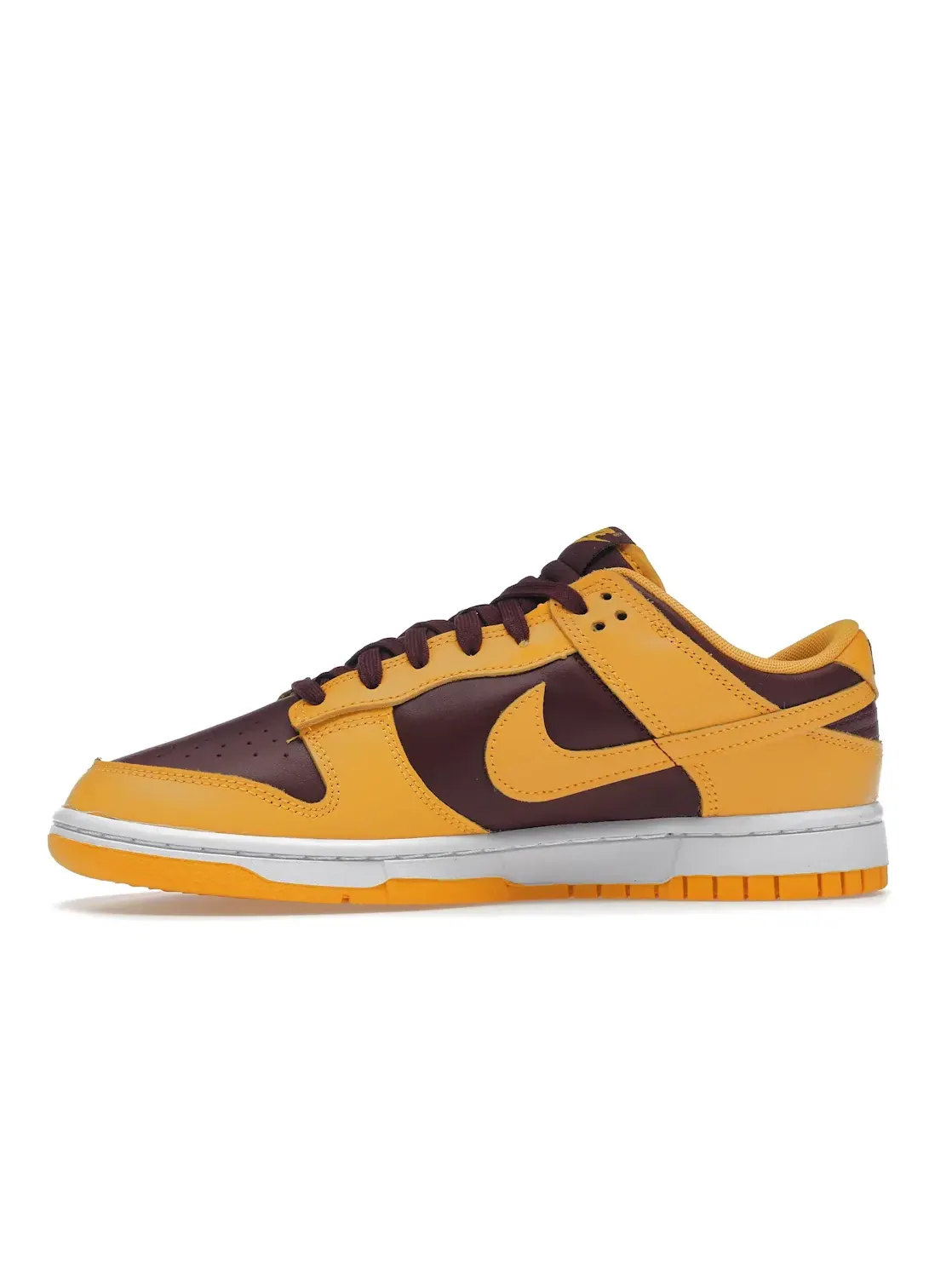 Мужские кроссовки кожаные Nike Dunk Low Nike — изображение 3 из 4, желтый