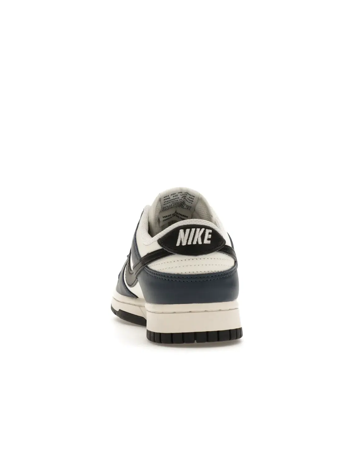 Женские кроссовки с низкой посадкой Nike Dunk Low Nike — изображение 4 из 4, темно-синий черный белый
