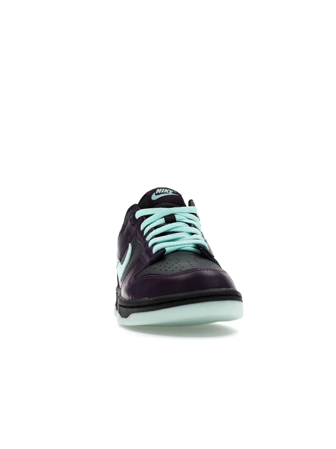 Детские кроссовки Lifestyle Nike Dunk Low Nike — изображение 2 из 4, серый//фиолетовый