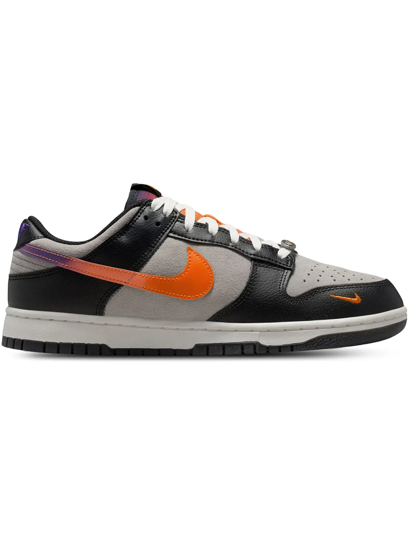 Мужские кроссовки Lifestyle Nike Dunk Low — изображение 1 из 1, серый/черный//оранжевый