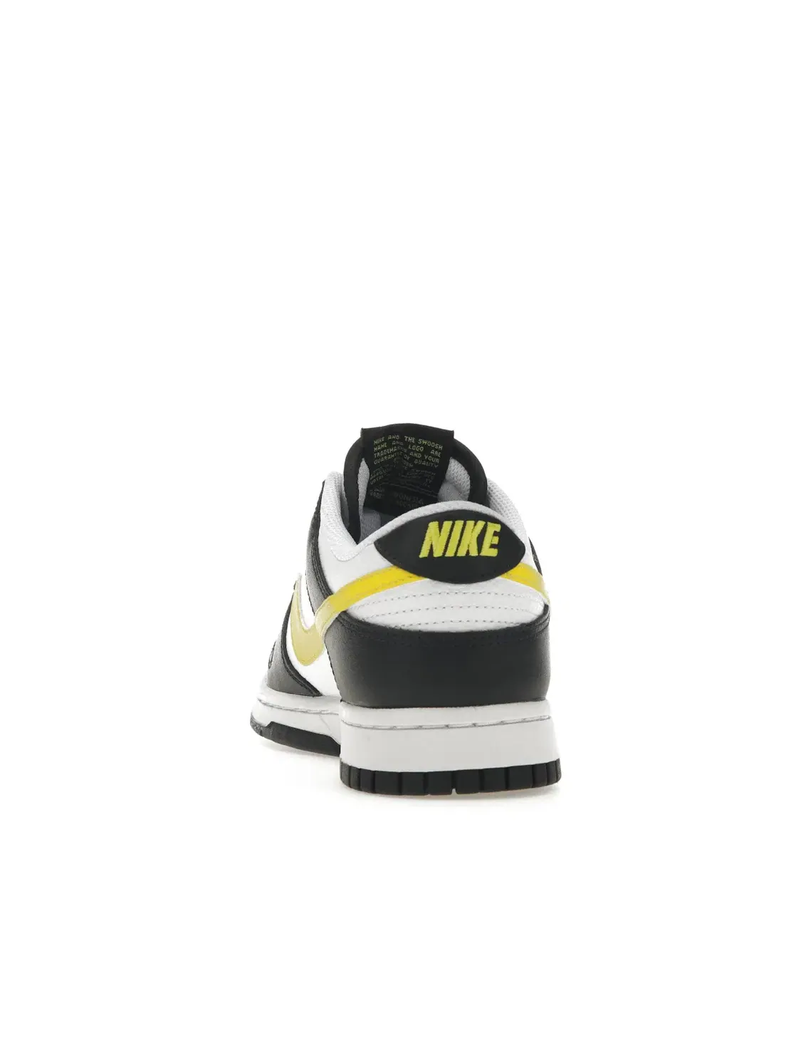 Мужские кроссовки Lifestyle Nike Dunk Low — изображение 4 из 4, черный/белый/желтый