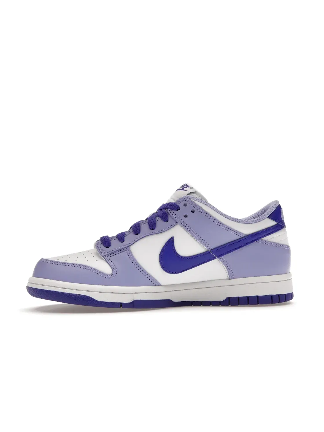 Детские кроссовки для мальчиков и девочек с низким вырезом Nike Dunk Low Nike — изображение 3 из 4, белый/светлый