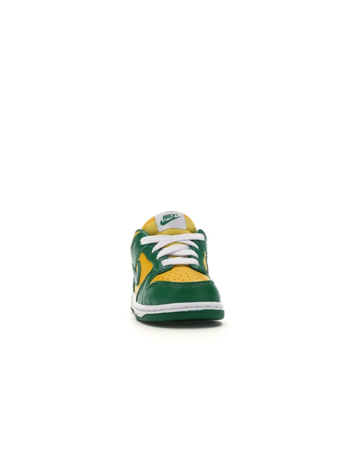 Детские кроссовки Lifestyle Nike Dunk Low — изображение 2 из 4, зеленый-белый