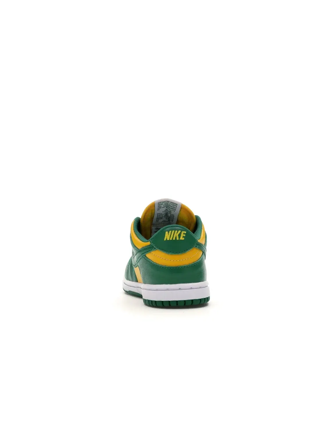 Детские кроссовки Lifestyle Nike Dunk Low — изображение 4 из 4, зеленый-белый