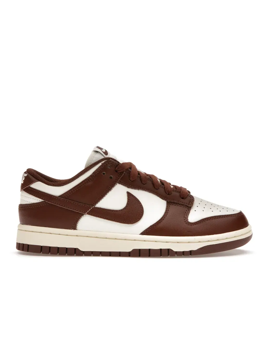Женские кроссовки с замшевым верхом Nike Dunk Low — изображение 1 из 4, какао