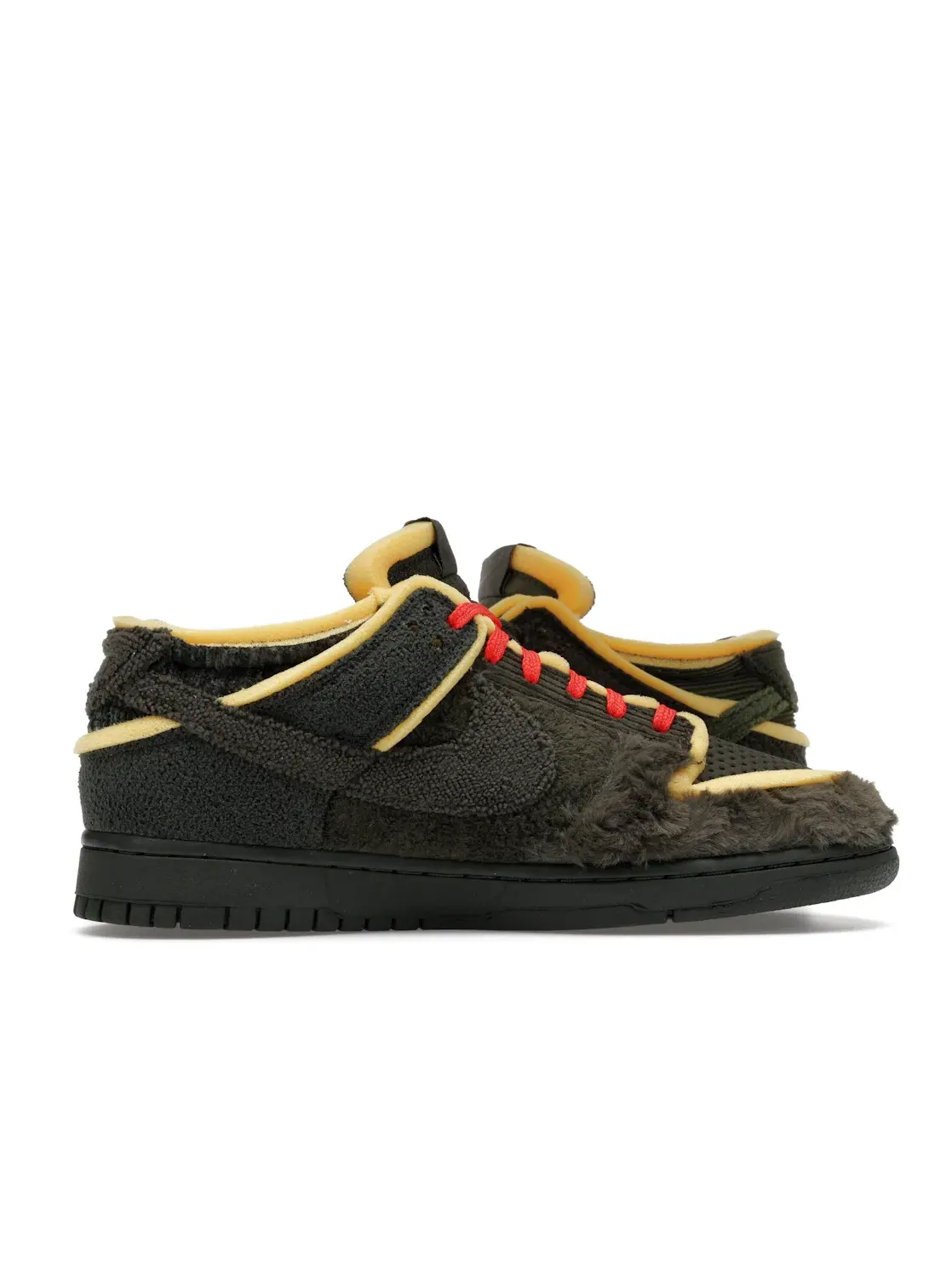 Мужские кроссовки lifestyle с oversized текстурой Nike Dunk Low Nike, Sequoia Sequoia Sequoia — изображение 3 из 4