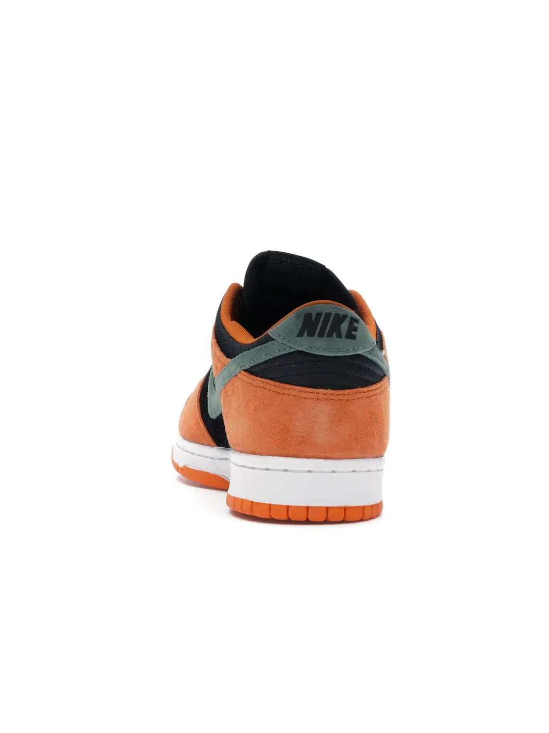 Мужские кроссовки с замшевым верхом Nike Dunk Low — изображение 4 из 4, черный