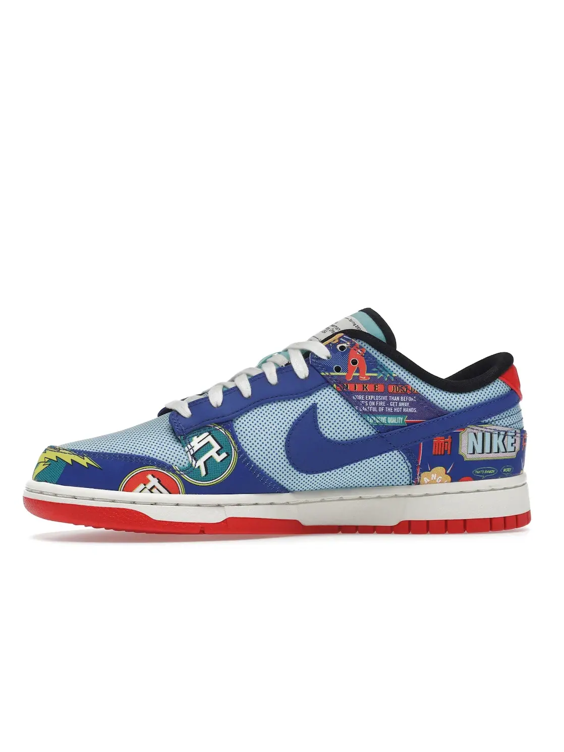 Мужские кроссовки Lifestyle с принтом Nike Dunk Low Nike — изображение 3 из 4, мульти
