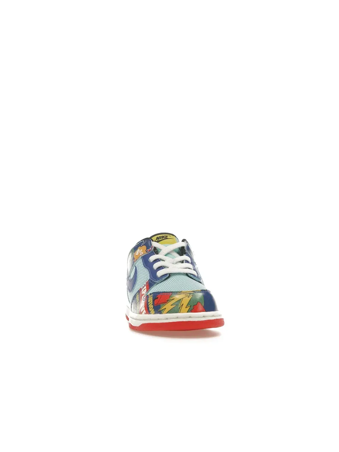 Детские кроссовки Lifestyle с принтом Nike Dunk Low Nike — изображение 2 из 4, мульти/мульти