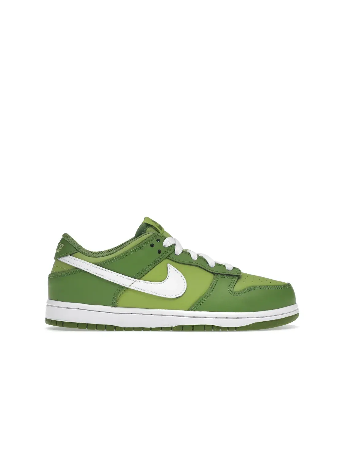 Детское кроссовки Lifestyle Nike Dunk Low Nike — изображение 1 из 4, белый-зеленый