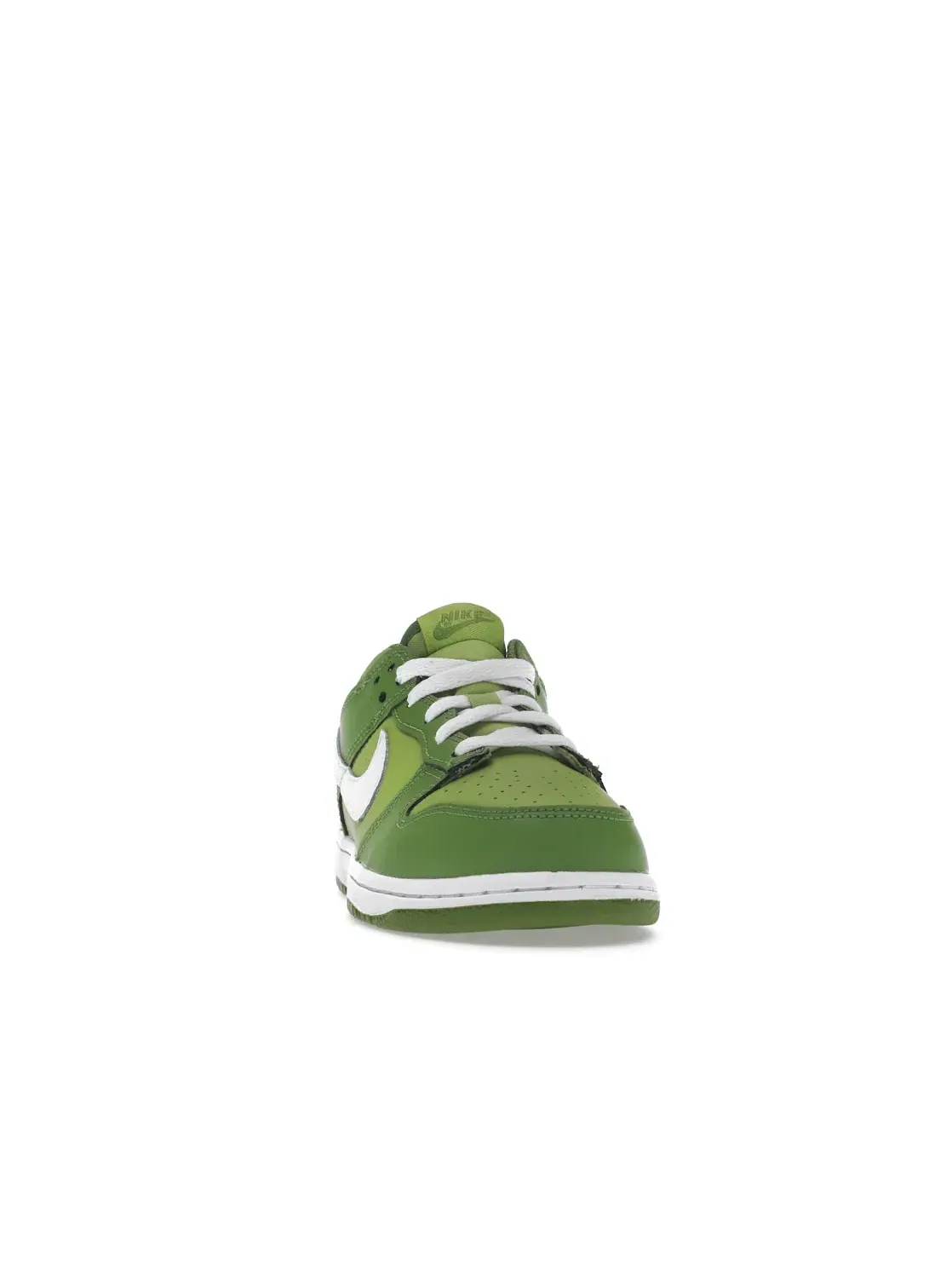 Детское кроссовки Lifestyle Nike Dunk Low Nike — изображение 2 из 4, белый-зеленый