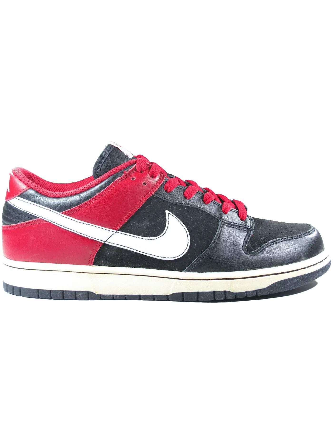 Мужские кроссовки повседневные Nike Dunk Low CL — изображение 1 из 1, черный/белый/красный