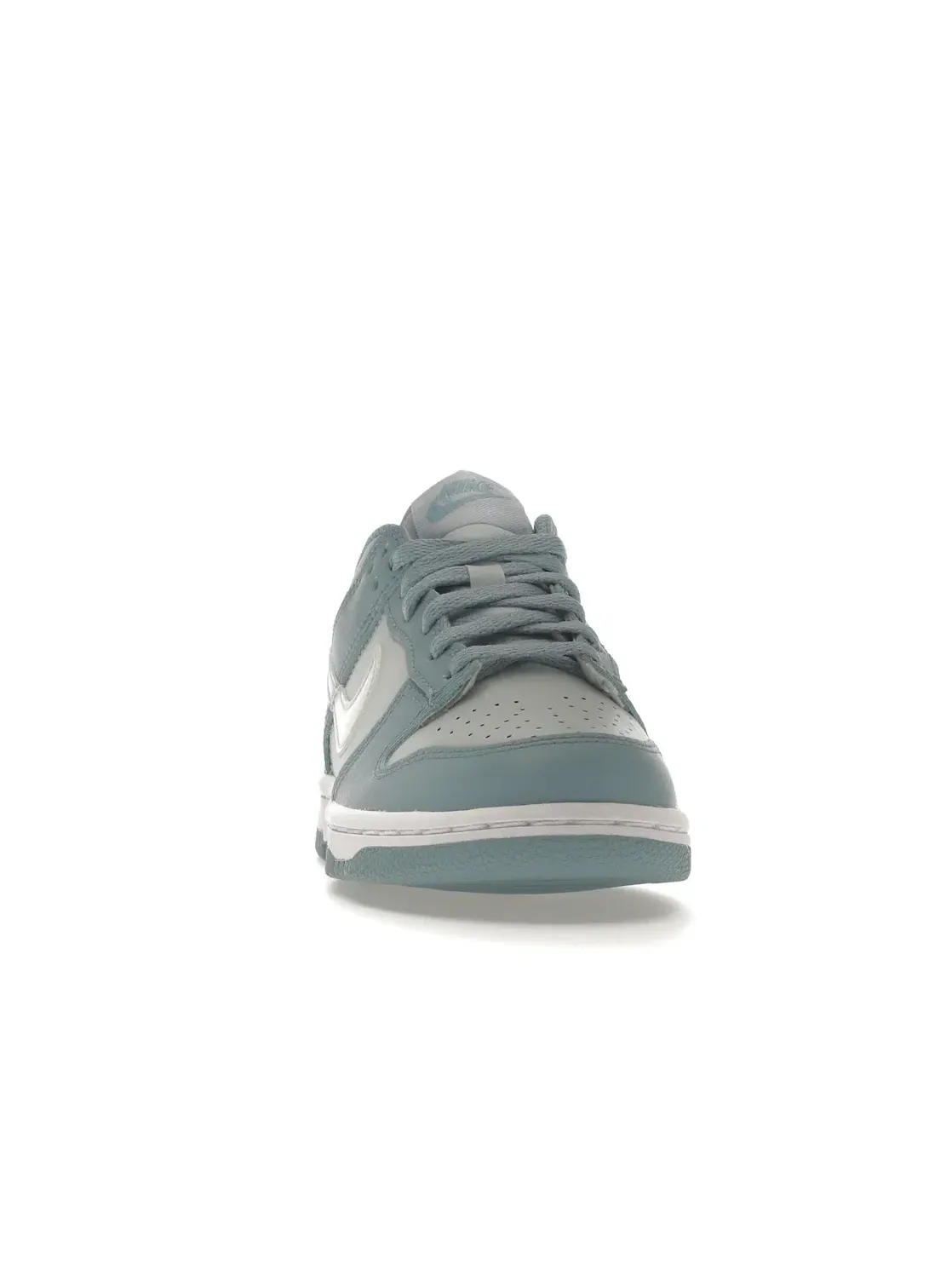 Детские кроссовки с принтом Nike Dunk Low Nike — изображение 2 из 4, синий/белый/прозрачный