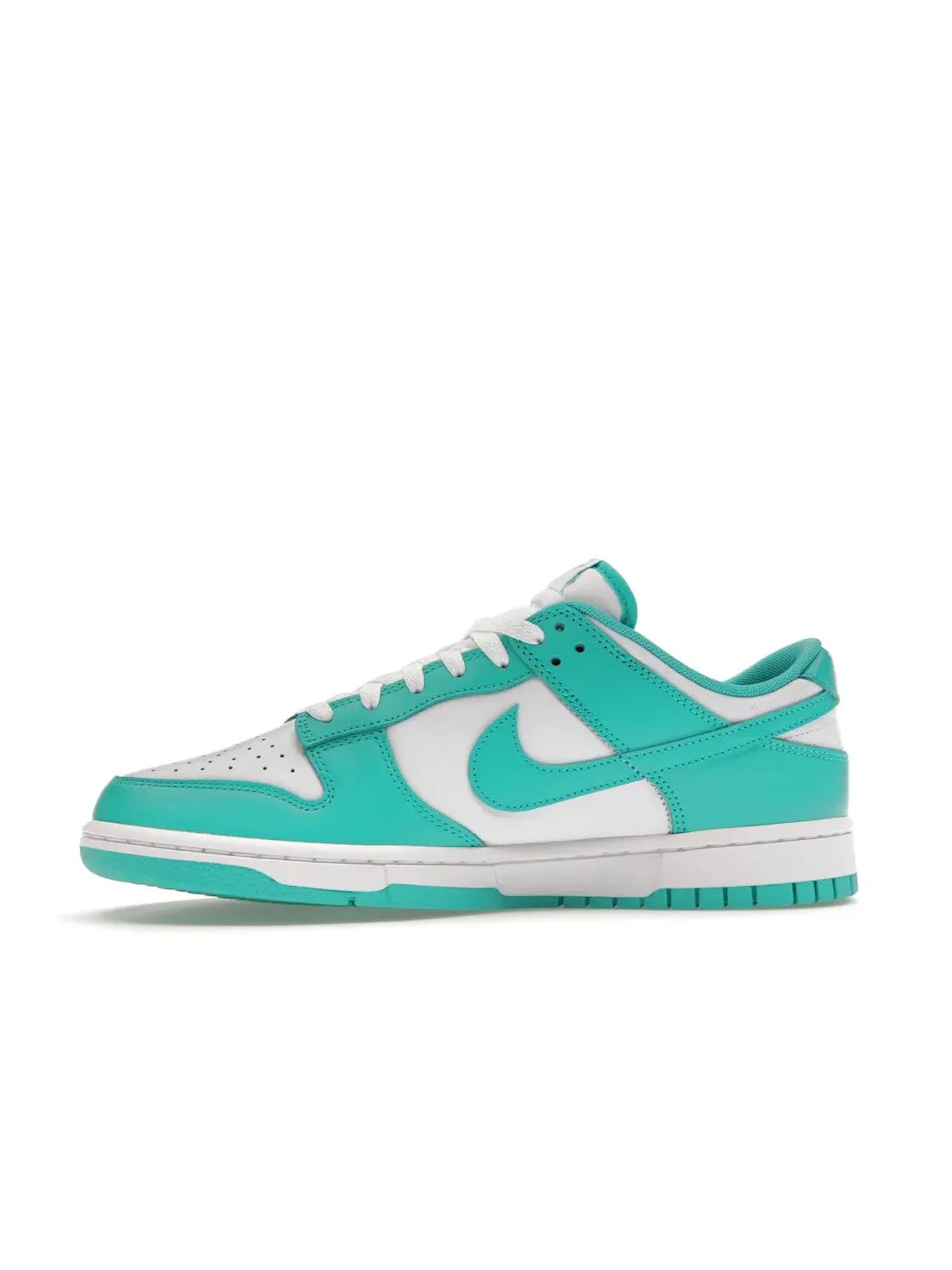 Мужские кроссовки с контрастными вставками Nike Dunk Low — изображение 3 из 4, белый/прозрачный/белый