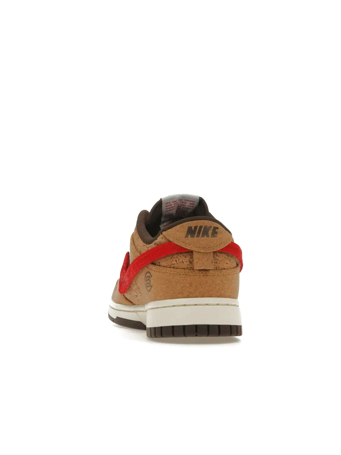 Мужские кроссовки из пробки Nike Dunk Low SP CLOT Cork — изображение 4 из 4, натуральный///коричневый