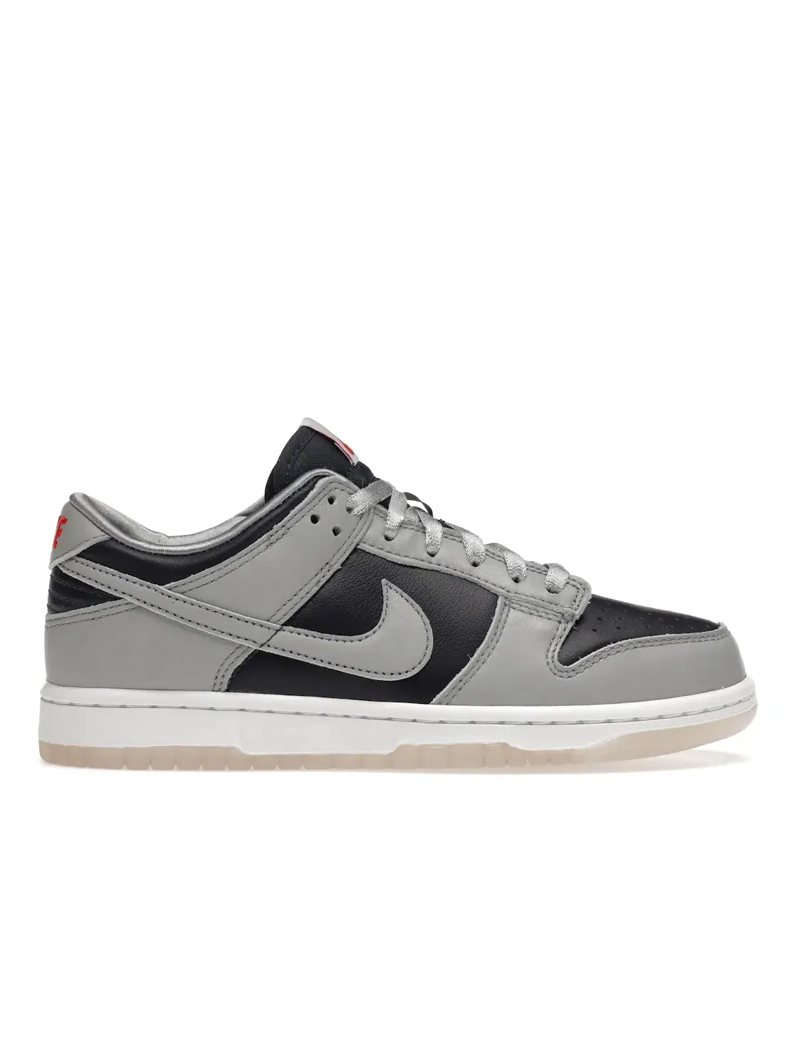 Женские кроссовки с принтом Nike Dunk Low Nike — изображение 1 из 4, темно-синий/серый