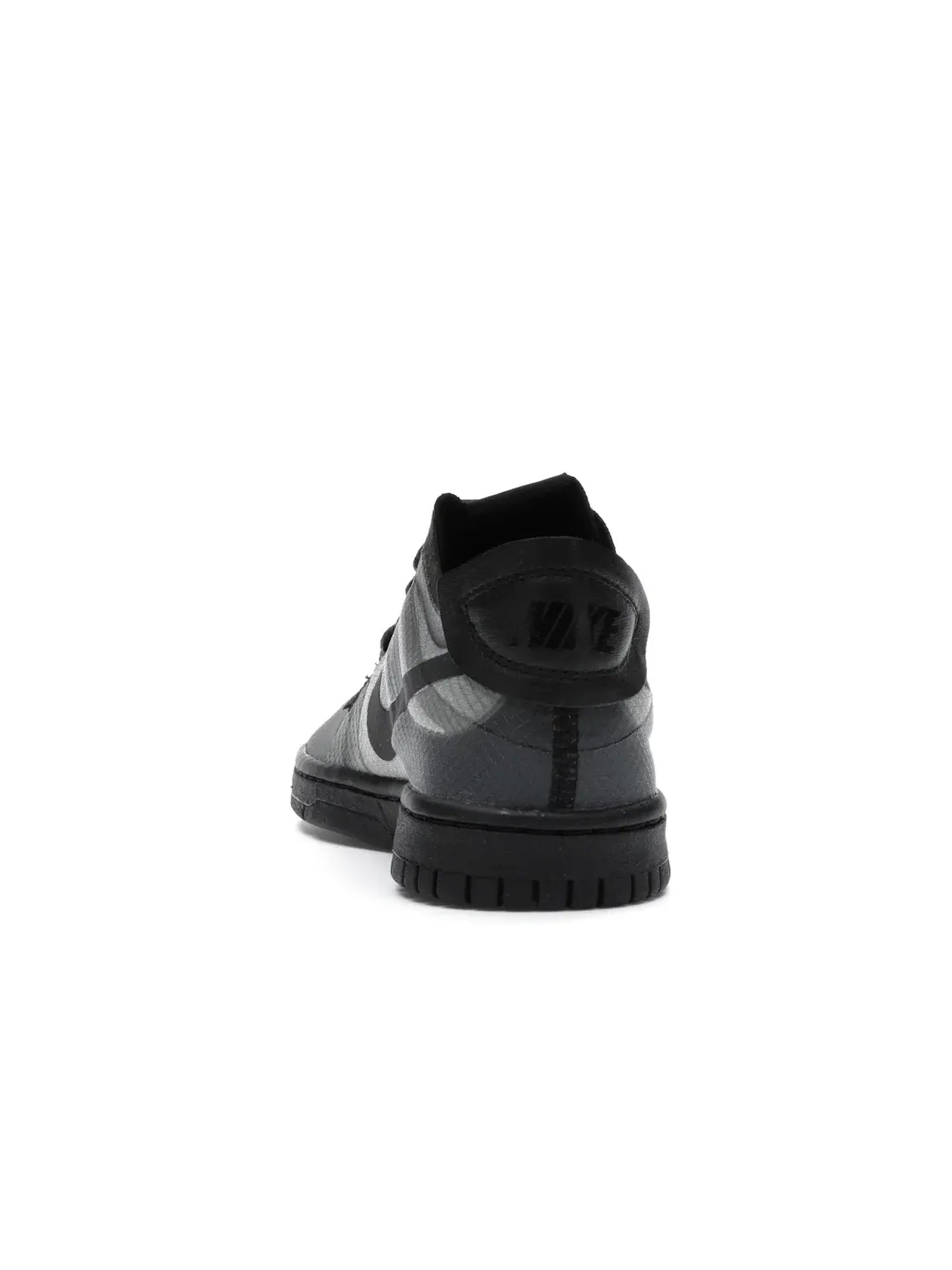 Женские кроссовки Lifestyle с прозрачным верхом Nike Dunk Low Comme des Garcons — изображение 4 из 4, черный/белый